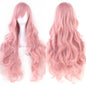 Soowee Curly Long Green Synthetic Hair Wig for Women