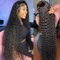 Deep Wave Lace Front Wig 13x6 Human Hair 30 Inch