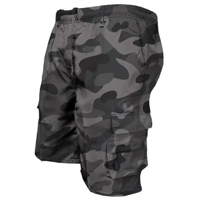 Men's Camouflage Cargo Shorts Summer Tactical Pants