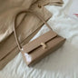 Luxury Women's Crossbody Shoulder Bag in Solid Color
