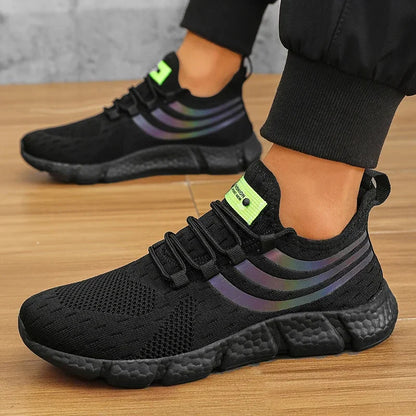Men's Breathable Platform Running Sneakers