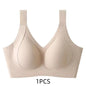 Women's Seamless Wire-Free Bra, Thin Style, Large Size