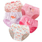 Children's Cotton Underpants for Girls Cute Cat Design