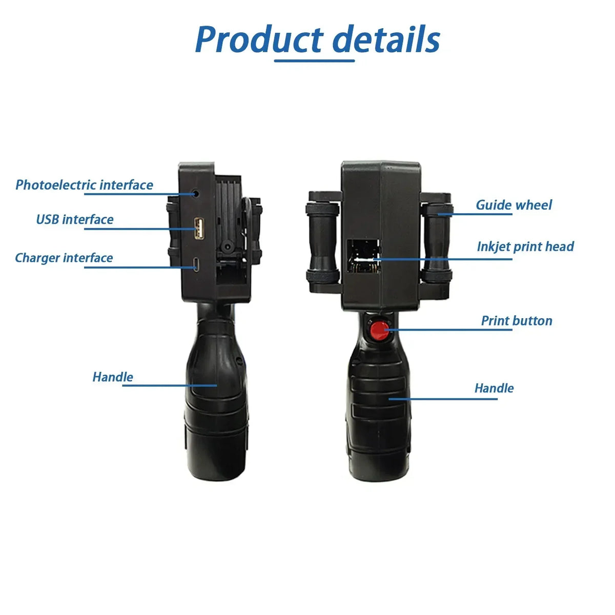 DCODE 1755PLUS Handheld Inkjet Printer