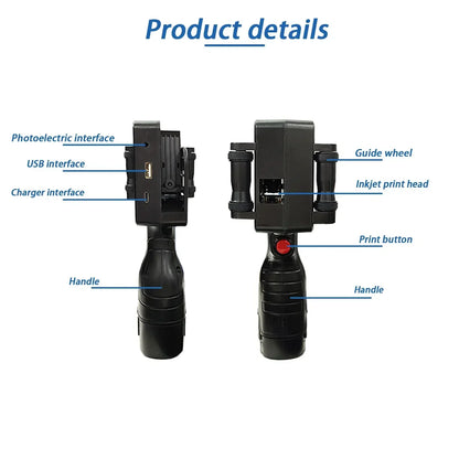 DCODE 1755PLUS Handheld Inkjet Printer