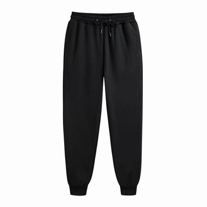 Men's Casual Polyester Sweatpants for Gym and Jogging