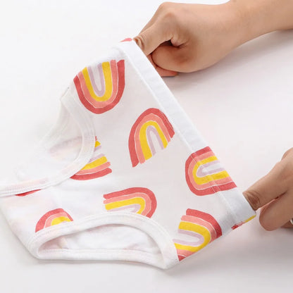 Children's Girls Cotton Unicorn Print Panties