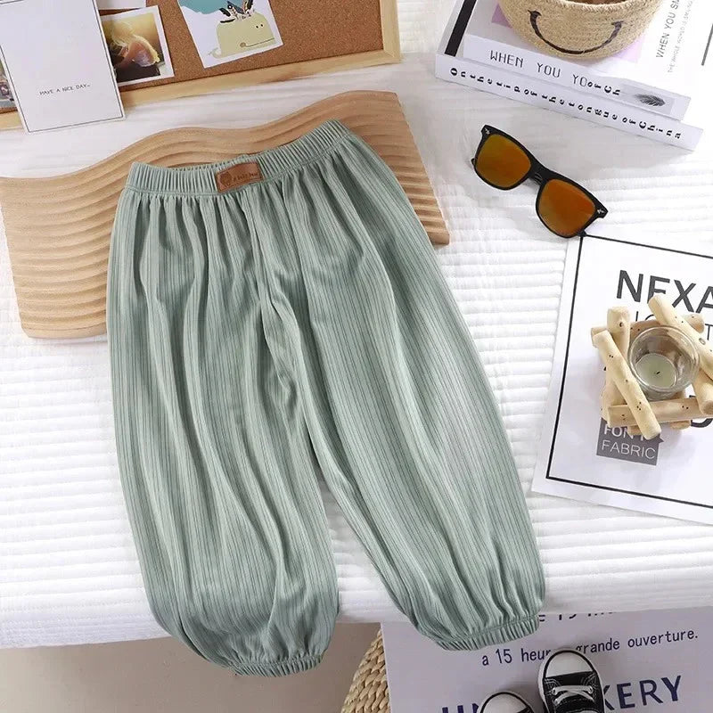 Breathable Summer Kids Pants for Boys and Girls