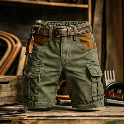 Men's Casual Cotton Bermuda Shorts Plus Size