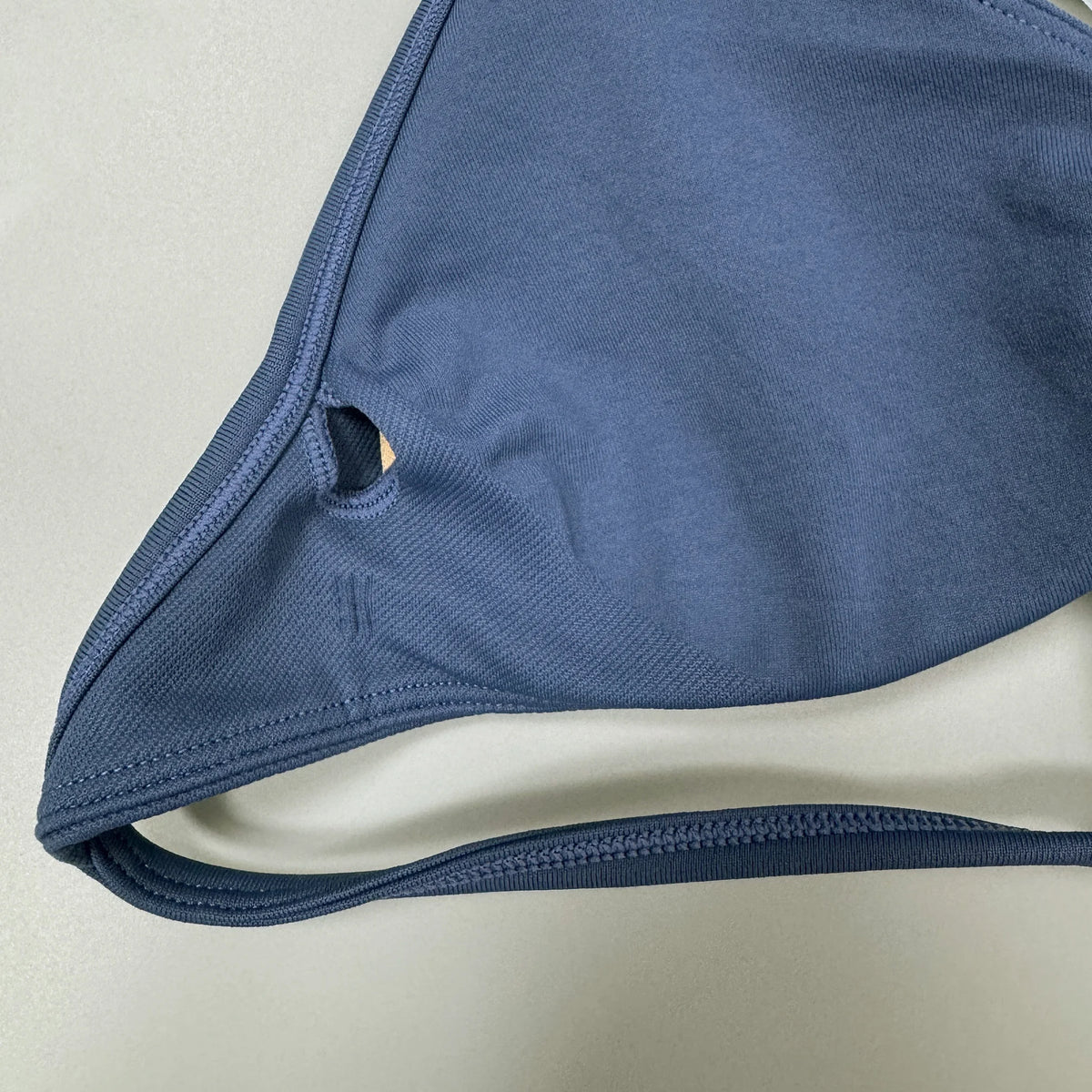 Seamless Strappy Yoga Bra and Scrunch Butt Shorts Set