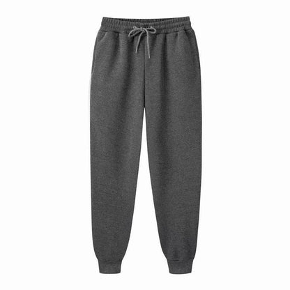 Men's Casual Polyester Sweatpants for Gym and Jogging