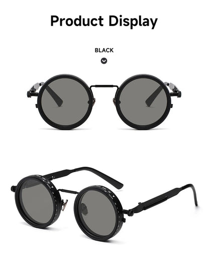 Polarized Round Sunglasses for Outdoor Use