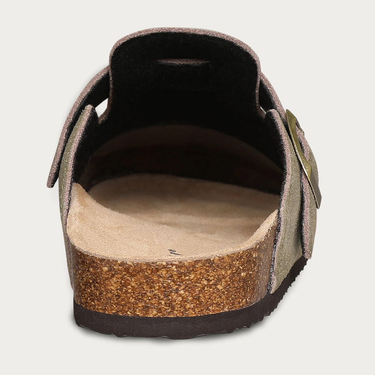 Shevalues Suede Clogs for Women Summer Mules with Arch Support
