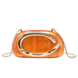 Gold PVC Evening Clutch Bag for Women