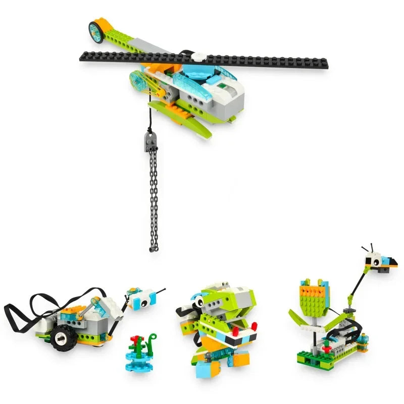 STEM Building Blocks Kit 280pcs with Electronic Sensors