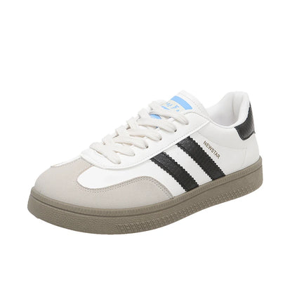 Women Lace-Up Casual Sneakers Breathable Tennis Shoes