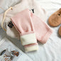 Warm Cashmere Pants for Girls Plus Velvet Trousers
