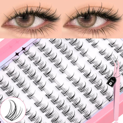 GROINNEYA C-Curl Cluster Eyelashes