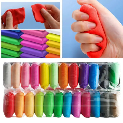 Air Dry Clay Set for Children Non-Toxic Eco-Friendly