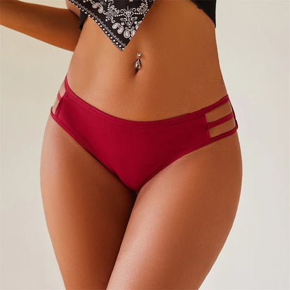 3PC Set Women's Floral Lace Low Rise Briefs