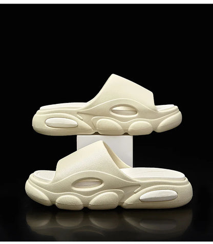 Men's Summer Platform Slides EVA Non-slip Beach Shoes