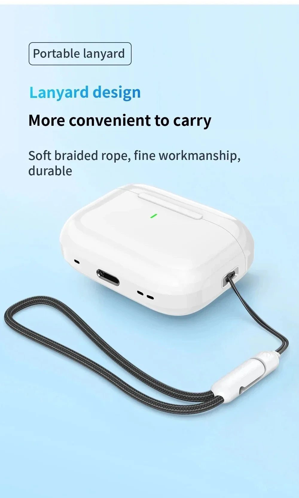 For Air Pro5 Wireless Bluetooth Earbuds with Noise Cancelling
