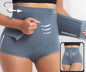 Seamless High Waist Compression Panty Briefs Apricot