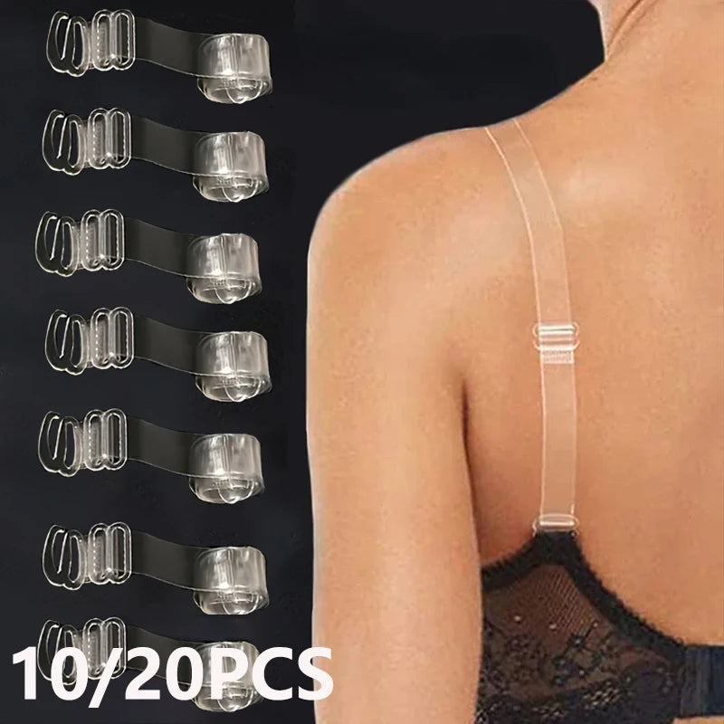Adjustable Invisible Clear Bra Straps for Women