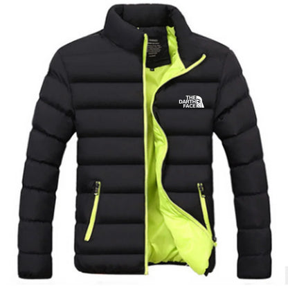 Men's Casual Printed Cotton Parka Jacket