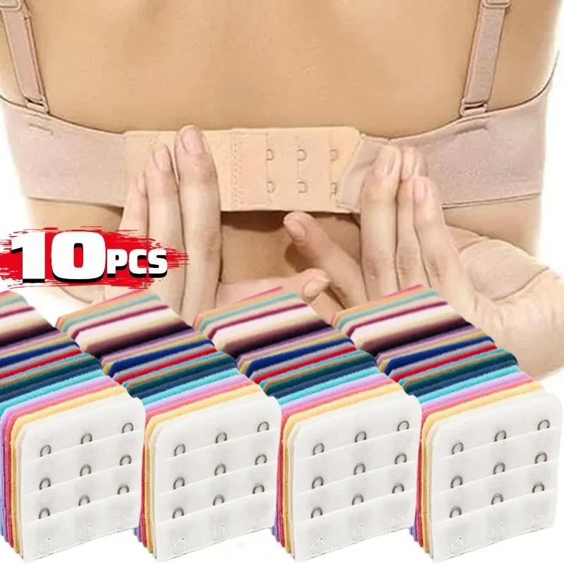 Bra Extender for Women's Adjustable Cotton Strap Natural Color