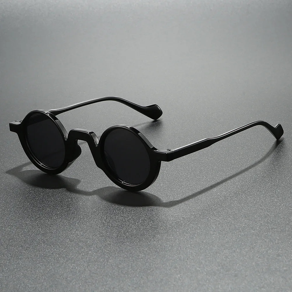 Retro Round Sunglasses for Casual Travel
