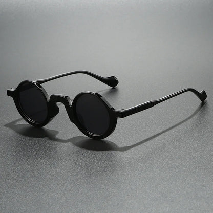 Retro Round Sunglasses for Casual Travel
