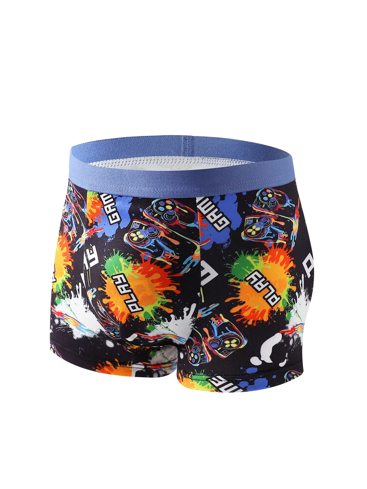 Boys' Training Briefs 5-Piece Pack Game Console Print
