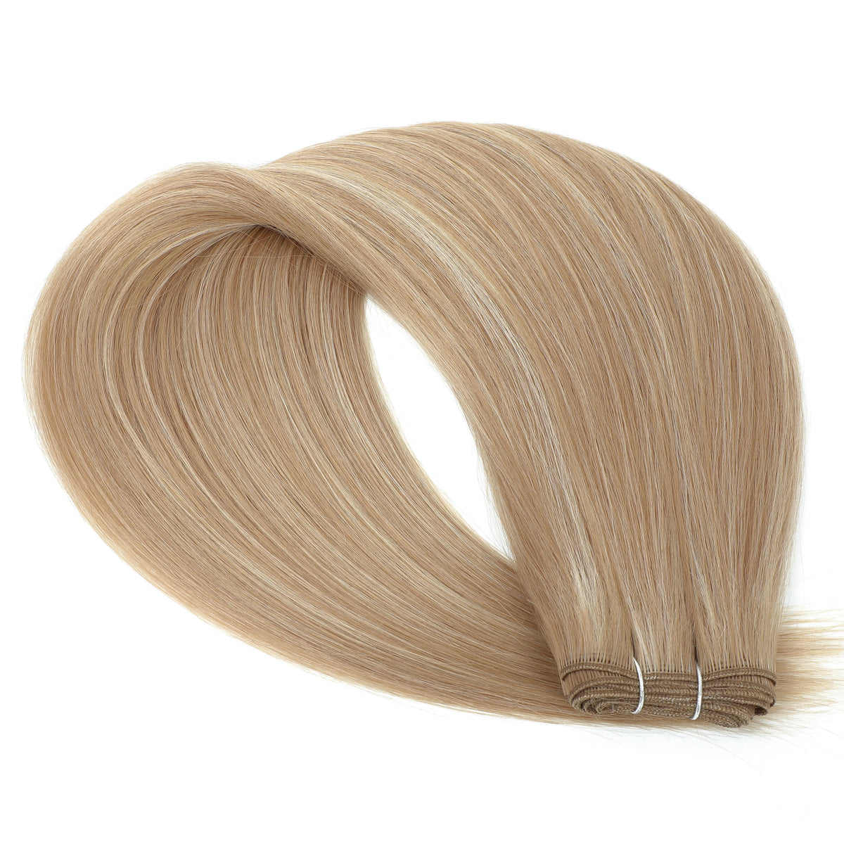 Bone Straight Synthetic Hair Bundles Yaki Weaving