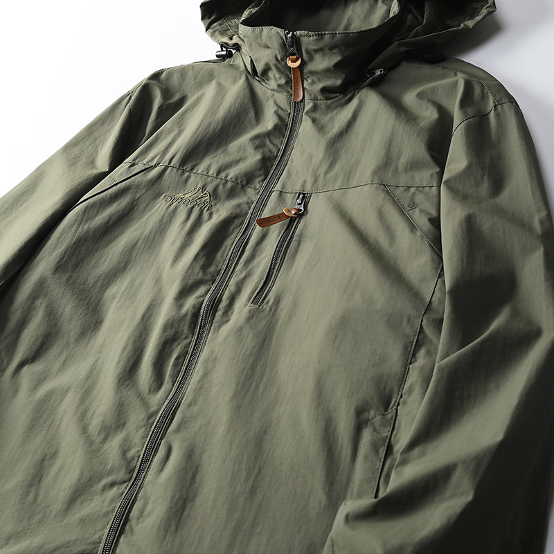 Men's Tactical Waterproof Windbreaker Jacket
