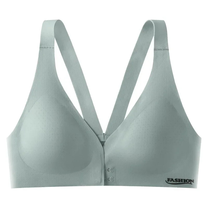 Plus Size Front Closure Sports Bra for Women
