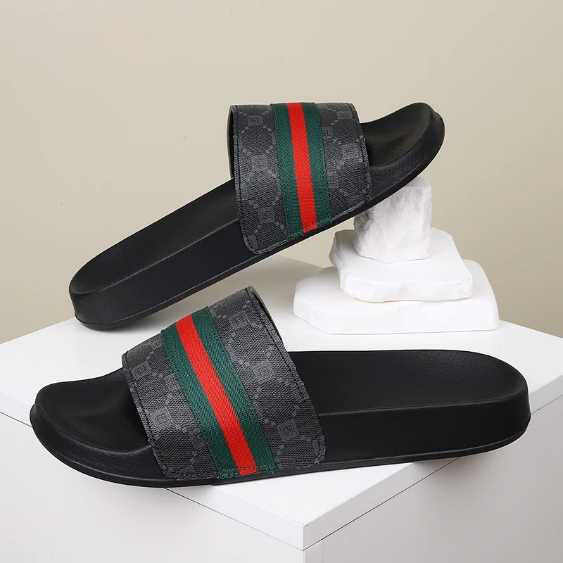 Men's Ultra Soft Non-slip PVC Slippers for Summer
