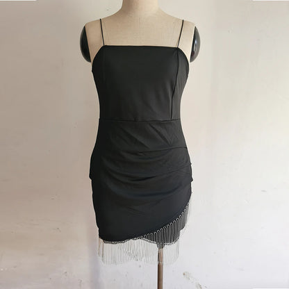 Summer Slip Dress with Spaghetti Straps