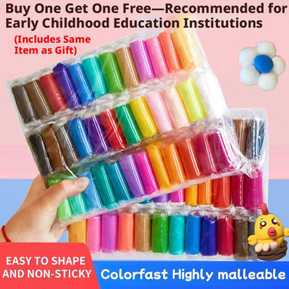 Air Dry Clay Set for Children Non-Toxic Eco-Friendly
