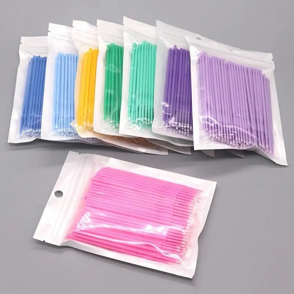 Disposable Micro Brushes for Eyelash Extension Cleaning