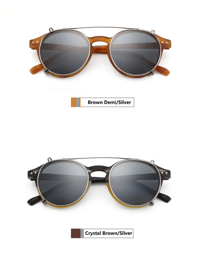 ZENOTTIC Clip-On Polarized Sunglasses for Women