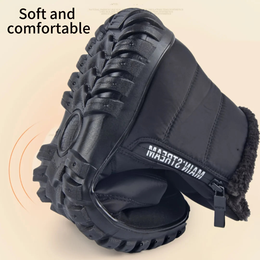 Men's Winter Zipper Snow Ankle Boots
