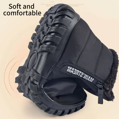 Men's Winter Zipper Snow Ankle Boots