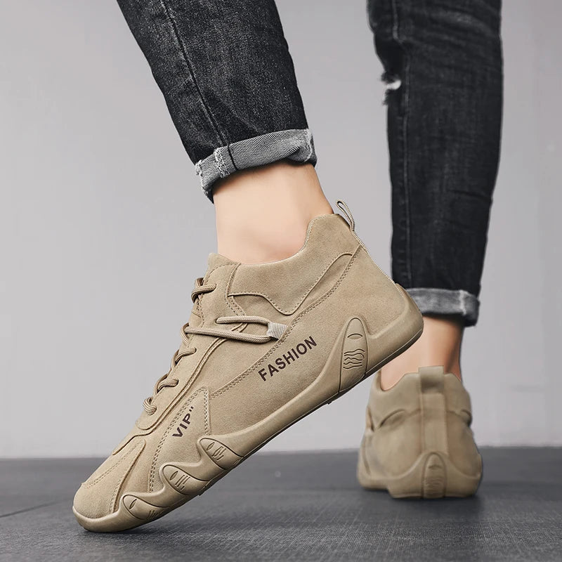 Men's Casual Hiking Shoes with Anti-Slip Comfort