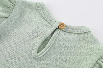 Kiddiezoom 3 Pcs Cotton Long Sleeve Baby Bodysuit