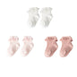 Cotton Lace Socks for Toddler Girls Non-slip Half Knee