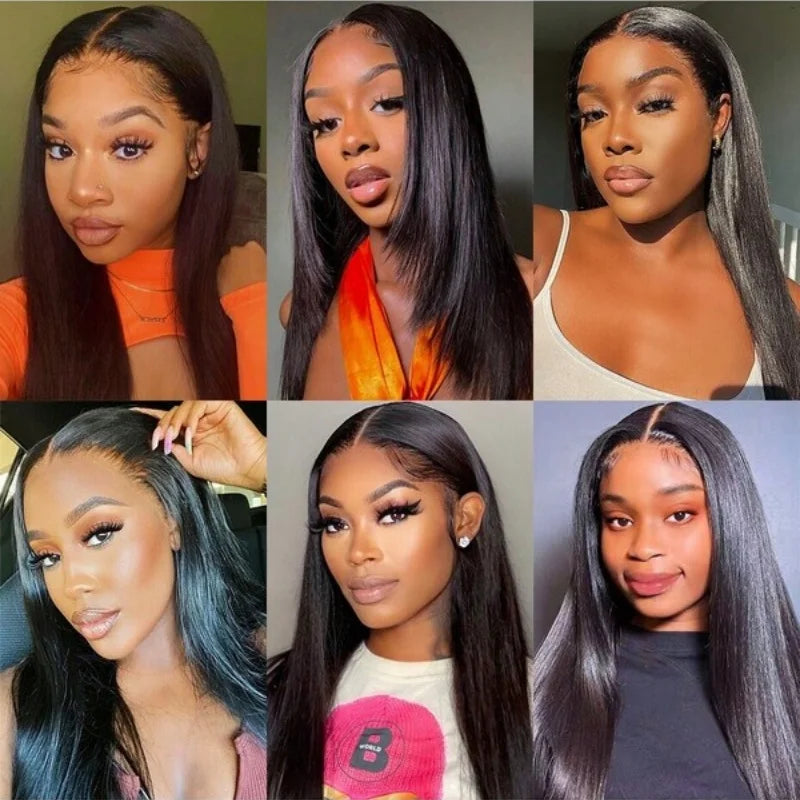 Straight Brazilian Virgin Hair Bundles 40 42 Inch