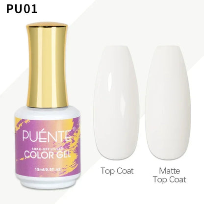Clear 3D No Wipe Sculpture Gel Nail Polish 15ML
