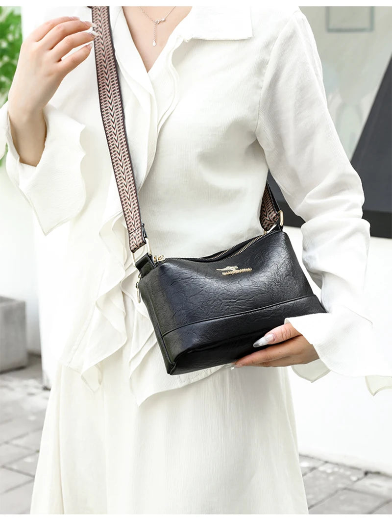 Cow Leather Designer Handbag Purse for Women