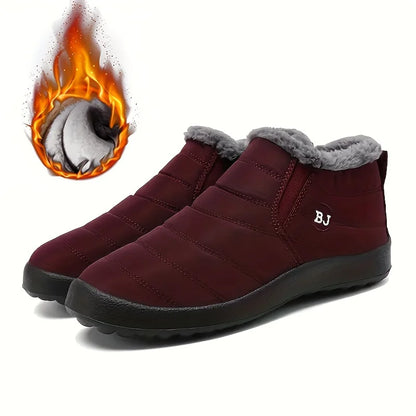 Women's Waterproof Non-slip Snow Boots for Hiking